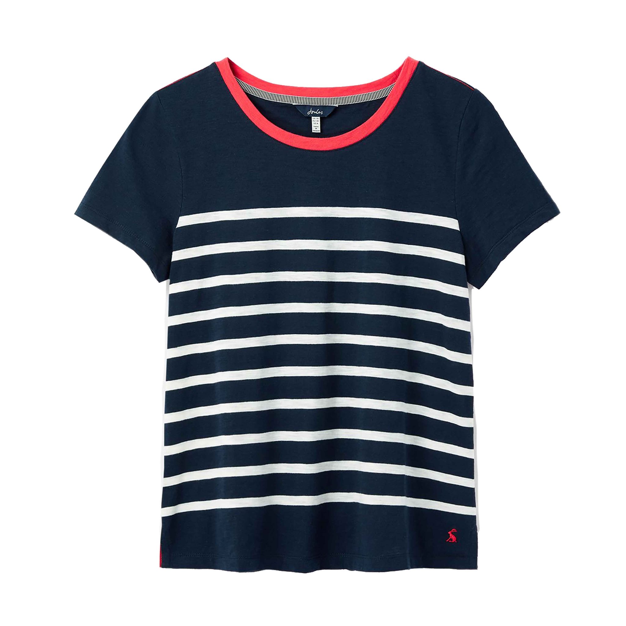 Carley Stripe Classic T-SHIRT JOULES