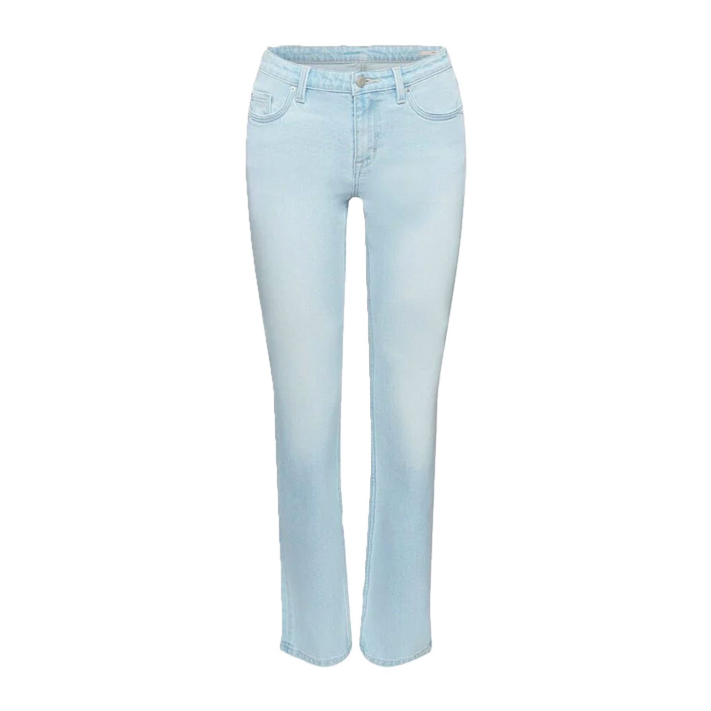 Jeans met rechte pijp ESPRIT
